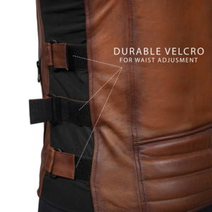 Private Label Biker <b>Vest</b> Diamond Quilted Shoulder Panels and Soft Flannel Lining Wholesale Sialkot Apparel Factory - Product Image 6