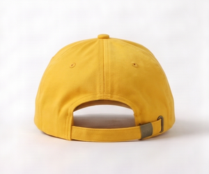 Gorra de Cuerda de Algodón Amarilla Unisex, Ajustable, con Ribete de Cuerda, Estilo Casual, para Primavera/Verano, para Adultos - Product Image 2