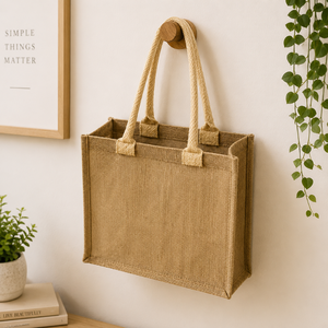 Portador de Vino Personalizado de Yute |   Bolsa para Múltiples Botellas con Divisores Internos, Empaque Reutilizable, Fabricante Mayorista, Logotipo Personalizado - Product Image 4