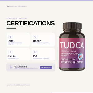 Complément Alimentaire Personnalisé TUDCA pour le Soutien Hépatique et la Circulation Biliaire en Capsules - Product Image 3