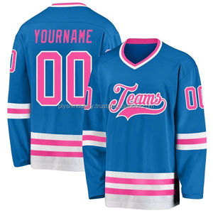 Maillots de hockey réversibles personnalisés par sublimation OEM, maillots d'entraînement de hockey sur glace par sublimation, vente en gros - Product Image 5