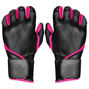 Gants de frappe de baseball personnalisés pour hommes et jeunes, légers, respirants, antidérapants, en cuir OEM, pour l'entraînement et les matchs - Product Image 5