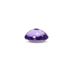 Loose Amethyst Gemstone 6.25 Carat Oval Cut for Fine Jewelry - Product Image 3