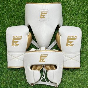 Ensemble d'entraînement de boxe personnalisé de haute qualité 2026 : Gants, protège-tête et protège-glandes - Product Image 3