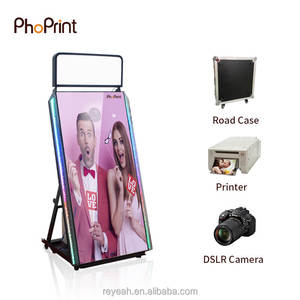 Photomaton numérique de mariage en libre-service portable instantané à impression automatique avec <span class=keywords><strong>imprimante</strong></span> et appareil <span class=keywords><strong>photo</strong></span> Photobooth à miroir magique - Product Image 6