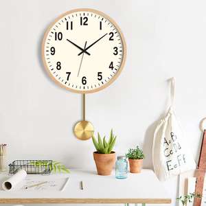 Reloj de pared de madera creativo de la mejor calidad, diseño ecológico para oficina, dormitorio y sala de estar, mecanismo disponible para la venta - Product Image 1
