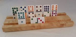 Custom Wooden <b>Dice</b> And Dominoes Promotional Board Game <b>Set</b> For Corporate Branding And Events - Product Image 1
