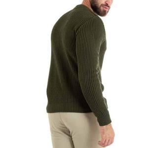New Fashion Casual Long Sleeve Jacquard Knitted Oversized Pullover Unisex Sweater Knit Men's Winter High Quality OEM Service - Product Image 4