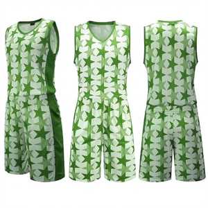 Uniforme de Baloncesto de Primera Calidad, Estilo Moderno, Jersey y Pantalones Cortos Deportivos, Tallas Grandes, MOQ Bajo, Diseño a Precio Económico - Product Image 1