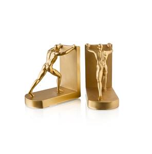 Sujetalibros Metálicos Decorativos para el Hogar que Mejoran la Organización de Libros con Valor Artístico y Funcional - Product Image 4