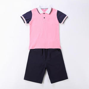 Vêtements d'école respirants pour garçons et filles, uniformes préscolaires en gros avec broderie personnalisée, service OEM ODM - Product Image 2