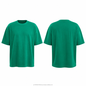Camiseta Personalizada para Hombre, Lisa, Teñida, OEM, 100% Algodón, Ecológica, Talla Grande, Venta al Por Mayor, Impresión de Logotipo Personalizado, Ropa Casual Urbana - Product Image 5