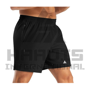 Men Elastic Waist <b>Running</b> Shorts Fitness Quick Dry GYM Jogging Training Workout Summer Sport Polyester Spandex - Product Image 4