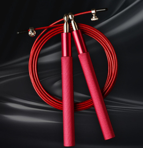 Cuerda de Saltar con Peso de Alta Calidad, Diseño Nuevo, Venta Caliente, Mango de Aluminio, Cable de Acero, para Yoga - Product Image 5