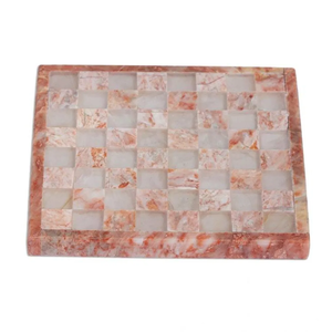 Indian Handmade Resin Chessboard Customized Color Custom Size Durable Unisex Elegant Fusion Craftsmanship Precision Play Indoor - Product Image 2