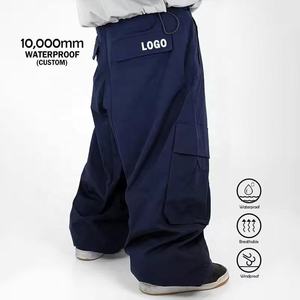 Pantalones de Esquí Impermeables, Cortavientos y Transpirables para Hombre, Pantalones Cargo Holgados para Snowboard, Ropa de Esquí Térmica para Invierno - Product Image 4