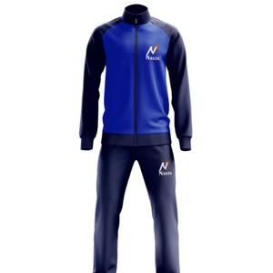 Survêtement léger en polyester imprimé délavé à l'acide pour homme avec cordon de serrage - Product Image 1