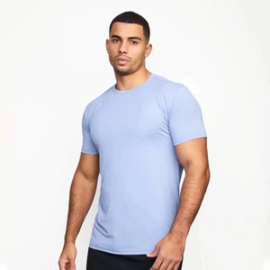 Fabricant de T-shirts de Compression Personnalisés OEM/ODM pour le Fitness – Vêtements de Performance pour la Gym – Coton, Polyester, Spandex de Qualité Supérieure – Faible MOQ en Gros - Product Image 1