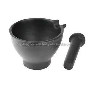 Mortero y Maja Profesional con Interior Texturizado, Modelo 'Spice Master's Anvil' - Product Image 1