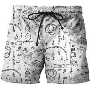 Pantalones Cortos de Gimnasio para Hombre al por Mayor, Baratos, de Secado Rápido, de Malla para Playa, para Entrenamiento Físico, con Bolsillos, Tallas Grandes, Lisos, de Poliéster, con Estampado en la Cintura - Product Image 4