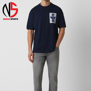 Camisetas con Diseño Personalizado para Hombre, Camiseta Lisa, Estilo Urbano, Cuello Redondo, Algodón Grueso, en Nurak en 2026 - Product Image 2
