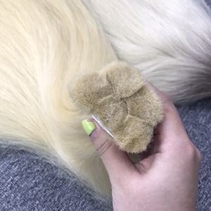 Vente en gros 100% extensions de cheveux Remy doublement étirées non transformées couleur blonde cheveux humains en vrac de VQ Company - Product Image 3