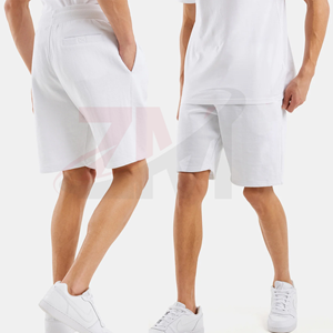 Pantalones Deportivos Personalizados para Hombre, de Felpa Francesa, 100% Algodón, para Gimnasio y Entrenamiento, con Entrepierna de 5 Pulgadas, Ideales para Correr en Verano - Product Image 2