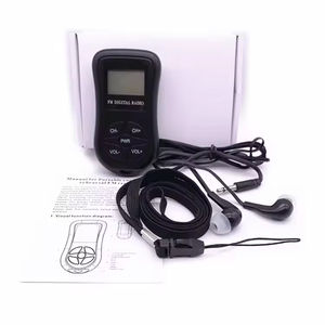 Offre Spéciale – Mini Radio Numérique FM 64-108 MHz avec Écran LCD, Prise Stéréo 3,5 mm pour Écouteurs, Piles AAA Longue Durée, Design Portable en Plastique - Product Image 2