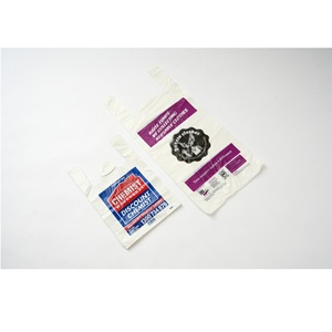 ถุงช้อปปิ้งแบบเสื้อยืดโพลีเอทิลีนความหนาแน่นต่ำ/สูง ทนทาน ผลิตตามแบบ OEM/ODM จากเวียดนาม - Product Image 1