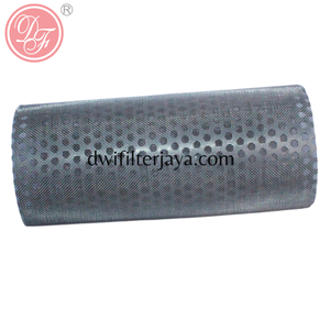 Tubo de malla filtrante perforado de acero inoxidable de orificio redondo, el más vendido, cilindro de filtro metálico - Product Image 5