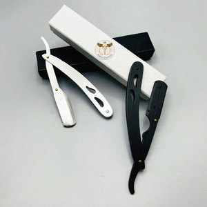 Barber Straight <b>Razor</b> Set Stainless Steel Folding Safety <b>Razor</b> Replaceable Blade Manual Shaving Tool Luxury Salon <b>Men</b> Grooming - Product Image 4