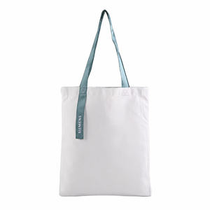 Custom Pattern <b>Medium</b> Size Reusable Shoulder Strap Cotton Tote <b>Bag</b> with Custom Print Logo OEM Brand Wholesale - Product Image 3