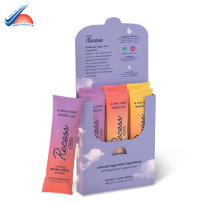 Caja de exhibición de cartón con LOGOTIPO | Embalaje listo para estantes para barras de alimentos - Product Image 1