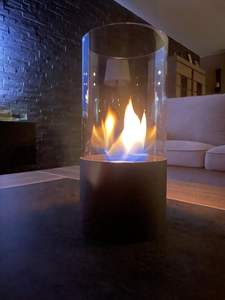 Mesa de Chimenea Portátil con Bioetanol, de PU, Mayor Duración de Combustión, para Interiores y Exteriores - Product Image 6