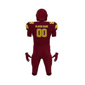 Uniformes de football américain en gros, maillots d'équipe personnalisés, fabricant de kits de football, logo personnalisé, nom, sublimation, vêtements de sport OEM - Product Image 6