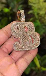 VVS Custom Hip Hop Diamond Pendant with Moissanite for Men Luxury Jewelry Use Available for Wholesale Price - Product Image 2
