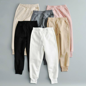 Pantalon de survêtement homme en molleton de coton 350 g/m² personnalisé, coupe décontractée, style streetwear, vente en gros, marque privée, en vrac - Product Image 5