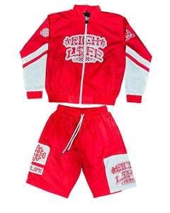 2026 New Spring Arrival Men's Shorts Set Custom High Quality <b>Zip</b> <b>up</b> <b>Jacket</b> And Nylon Shorts Sets for Men Windbreaker Short Set - Product Image 5