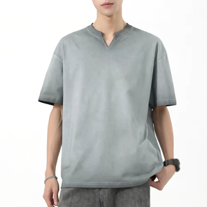 Camisetas de verano para hombre, tela de poliéster/algodón, camisetas para hombre de todas las tallas, camisetas personalizadas para hombre - Product Image 1