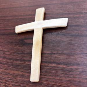Natural Buffalo Bone Holey Cross o-Friendly Bone Holey Cross <b>Gift</b> by Curio Craft - Product Image 2