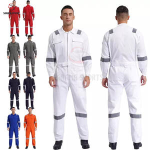 Combinaison de travail réfléchissante personnalisable avec logo pour hommes et femmes, manches longues, imperméable - Product Image 2