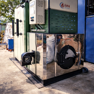 Caldera de Vapor Compacta de Alta Eficiencia, Caldera de Biomasa de Leña para Calefacción Industrial - Product Image 5