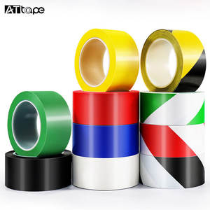 Ruban d'avertissement de voie simple face PVC caoutchouc <span class=keywords><strong>adhésif</strong></span> étanche Attention sécurité danger <span class=keywords><strong>sol</strong></span> <span class=keywords><strong>câble</strong></span> de Type souple - Product Image 4