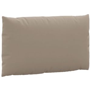 Coussin d'extérieur en tissu Oxford taupe 100% polyester pour palette - Product Image 6