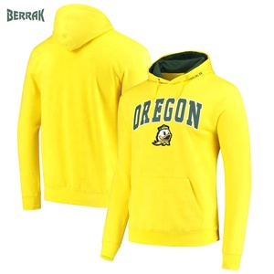 Sweat à capuche respirant jaune Oregon Ducks Arch & Logo Tackle Twill pour homme - Product Image 1