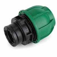 Raccord rapide femelle en PP pour l'irrigation agricole – Plusieurs tailles disponibles