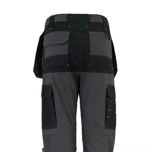 Pantalones de Seguridad Reflectantes de Alta Visibilidad con Tela de Alta Visibilidad y Múltiples Bolsillos para Lugares de Trabajo, Ropa de Seguridad Reflectante - Product Image 2