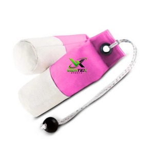 VANTEX SPORTS Dummy d'entraînement rose pour chiens et chats - Léger, durable, en toile écologique avec poignée en corde pour l'agilité et le jeu de rapport - Product Image 1