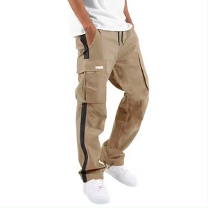 Custom Logo Jogging <b>Work</b> Formal Sport Cargo <b>Pant</b> Fashion Casual Men's Trousers <b>Pants</b> Multi Pocket <b>Waterproof</b> Tactical <b>Pants</b> - Product Image 1