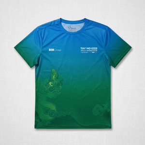 เสื้อวิ่งแบบกำหนดเอง OEM ODM ขายส่ง เสื้อยืดกีฬาระบายอากาศแห้งเร็ว ผู้ผลิต - Product Image 1